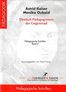 Umschlagbild: Deutsche Pädagoginnen der Gegenwart