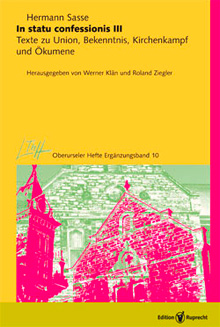 Umschlagbild: In statu confessionis III (herausgegeben von Werner Klän und Roland Ziegler)