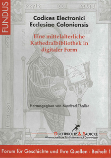 Umschlagbild: Codices Electronici Ecclesiae Coloniensis