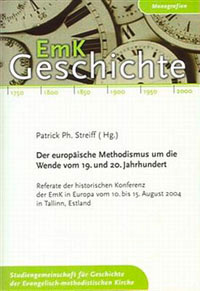 Umschlagbild: Der europäische Methodismus um die Wende vom 19. zum 20. Jahrhundert