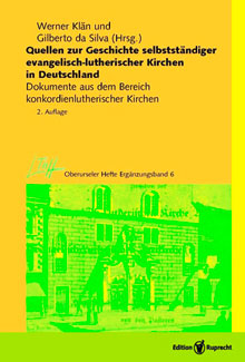 Umschlagbild: Quellen zur Geschichte selbstständiger evangelisch-lutherischer Kirchen in Deutschland